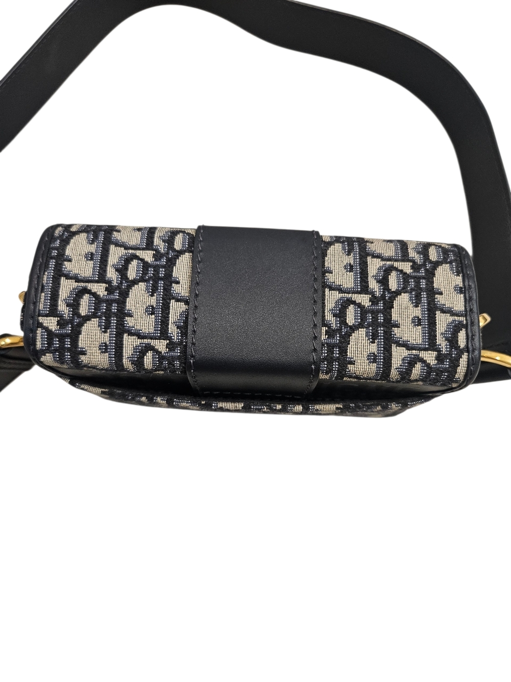 Christian Dior Oblique Jacquard 30 Montaigne Box Bag Navy "Excellent Condition " - Picture 6 of 12